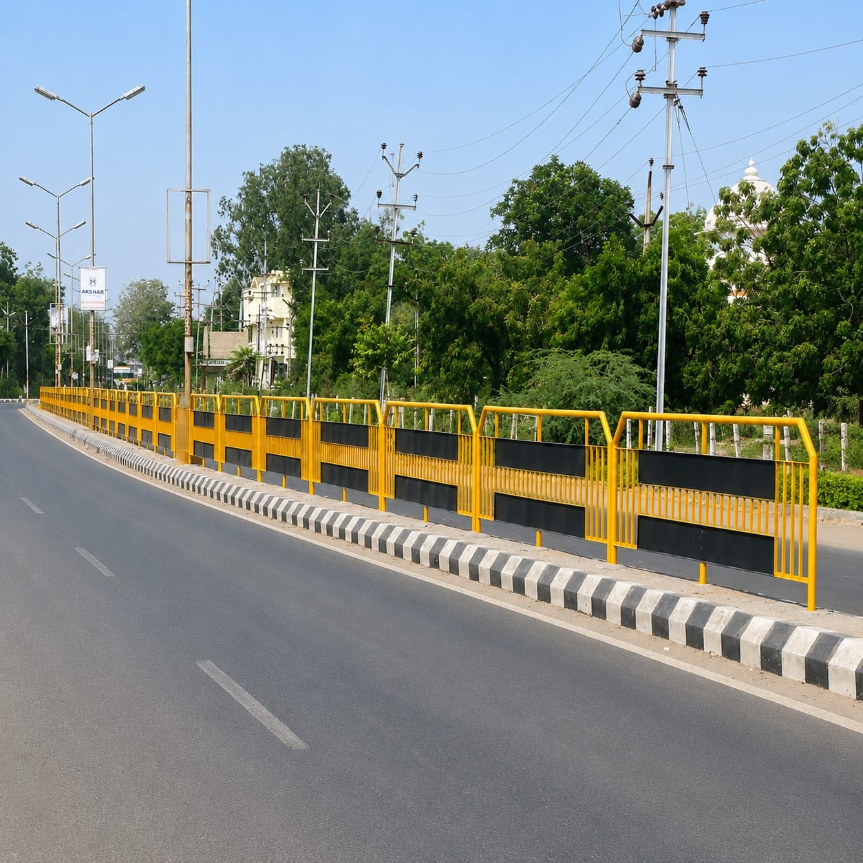 Highway Median Barrier